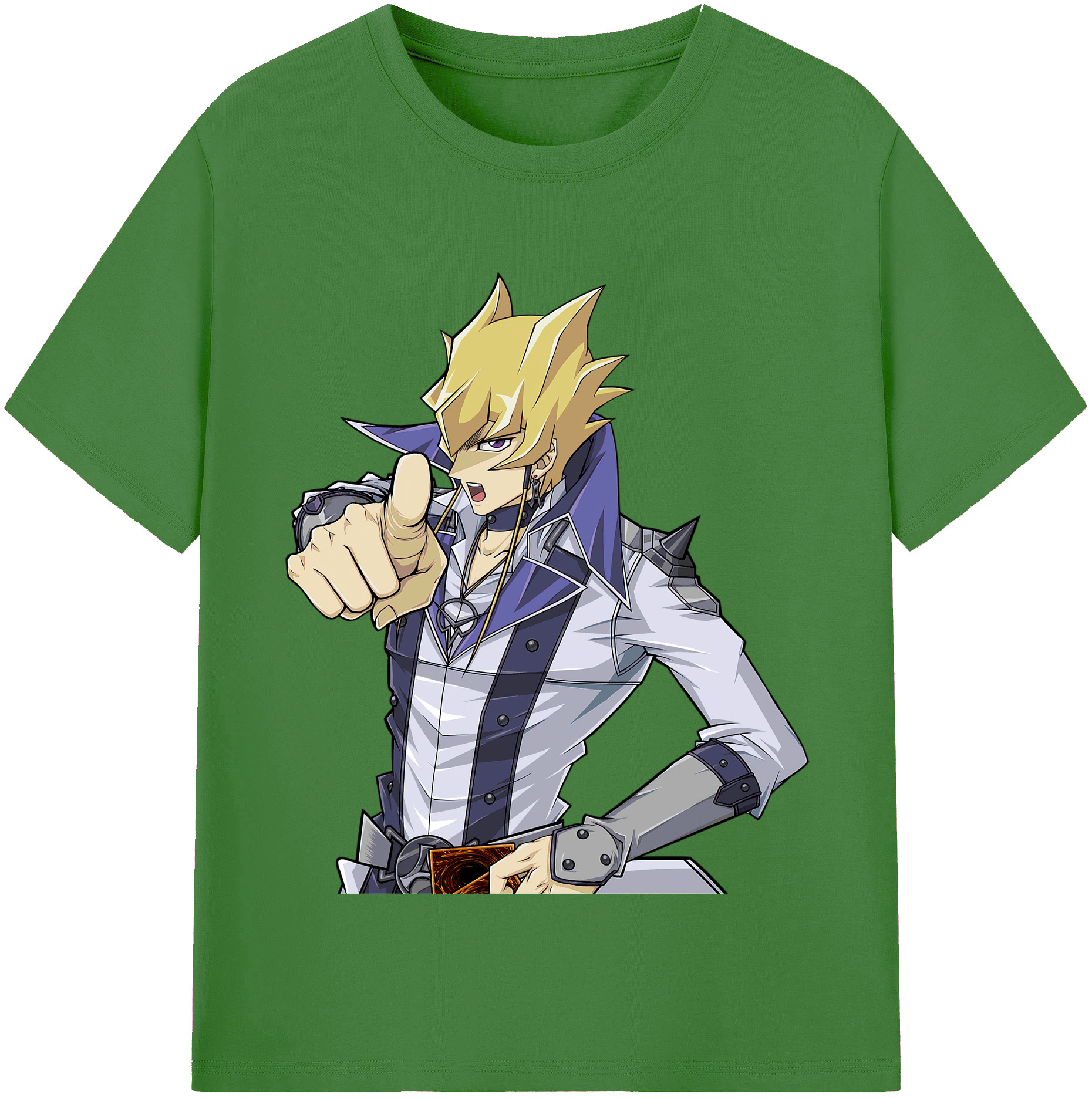 （画像用） 遊☆戯☆王 Yu-Gi-Oh! レディースカジュアルプリントTシャツ（綿100％）